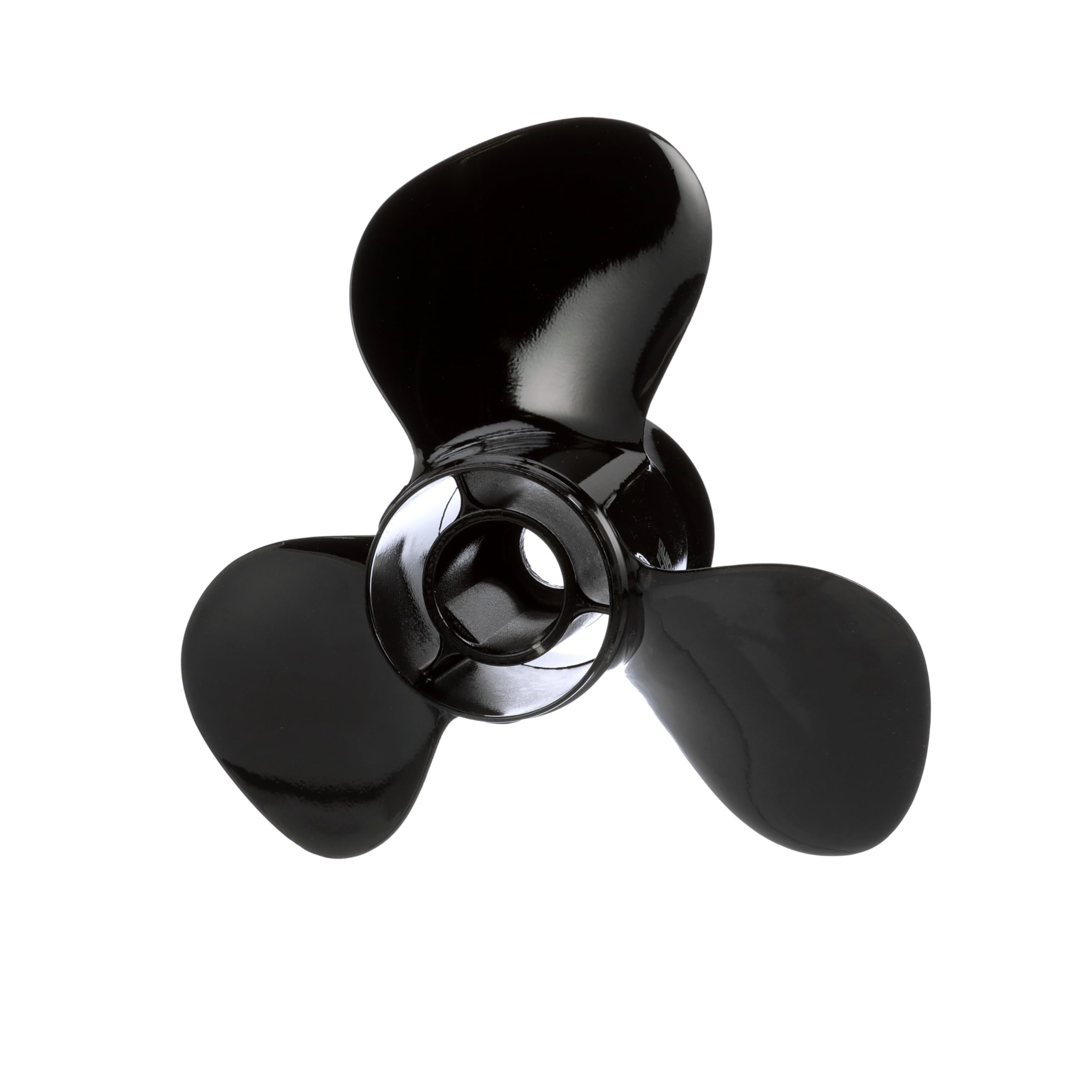 Quicksilver Black Diamond 3-Blade Aluminum Propeller, 14.5 Dia x 19 Pitch, Right Hand