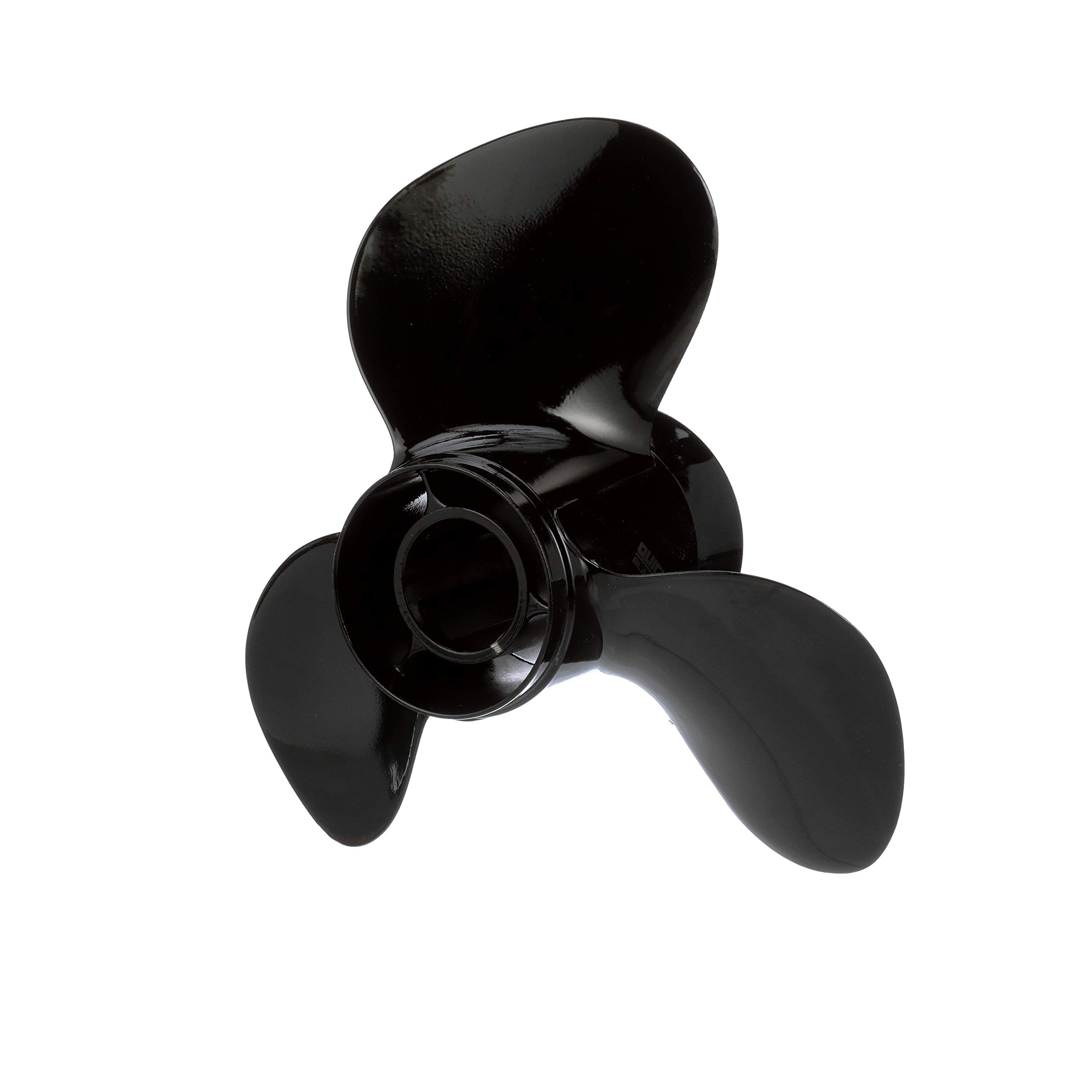 Quicksilver Black Diamond 3-Blade Aluminum Propeller, 14.5 Dia x 19 Pitch, Right Hand