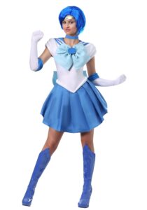 fun costumes - sailor mercury costume for women medium