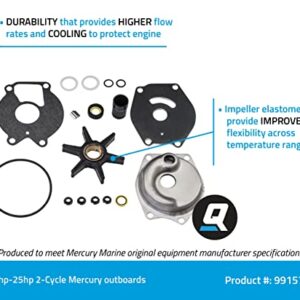 Quicksilver 99157T2 Upper Water Pump Repair Kit for Mercury Bigfoot 4-Stroke Outboards