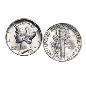 american coin treasures silver mercury dime coin cuff links | united states coins | men's | genuine silver