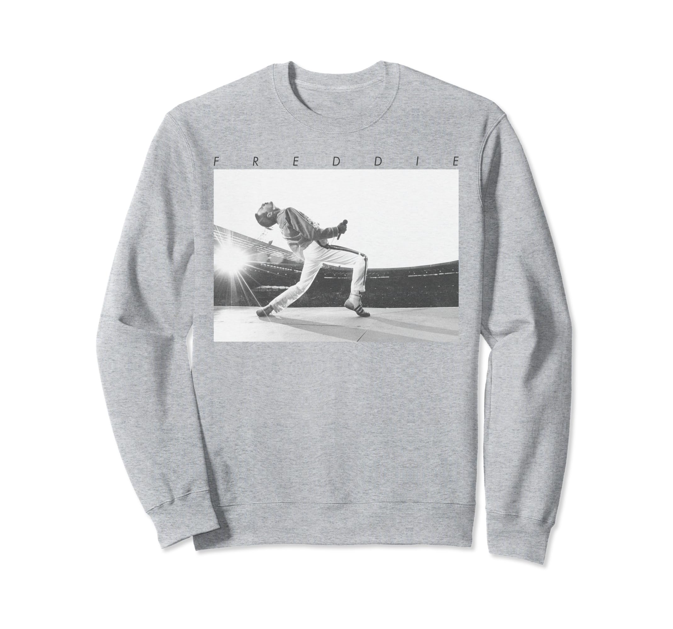 Freddie Mercury Official Howl B&W Photo Sweatshirt