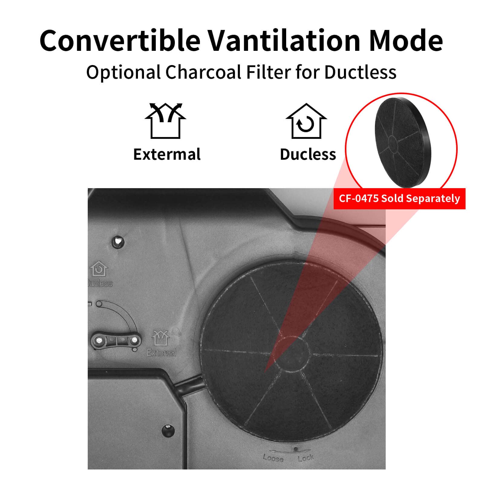 SNDOAS Under Cabinet Range Hood 30 Inch with 3 Way Venting,Stainless Steel Range Hood w/Baffle Filters,Ductless Range Hood 500 CFM,Kitchen Vent Hood,Under Cabinet Hood,3 Speed Exhaust Fan