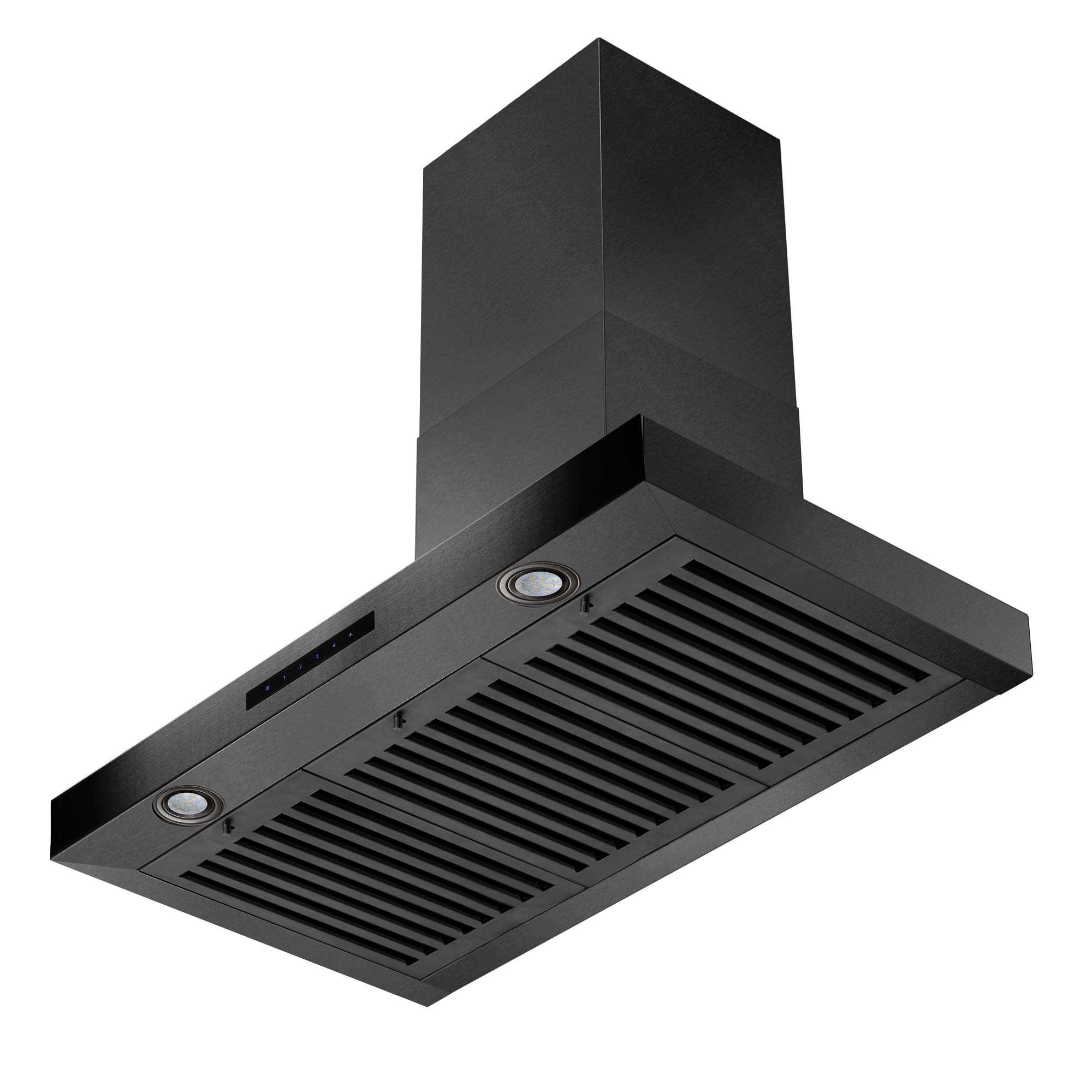 ZLINE 30 in. Wall Mount Range Hood in Black Stainless Steel (BSKEN-30)