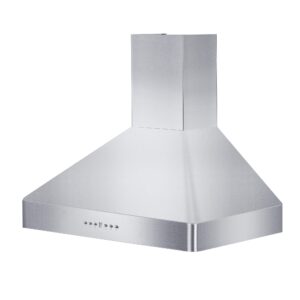 zline 36" convertible vent wall mount range hood in stainless steel (kf2-36)