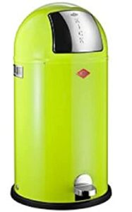 wesco 177731 bin with pedal 40 l, lime green