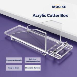 MOCIKE Premium Acrylic Soap molds Making Kit - Craft Exquisite DIY Soaps with Precision