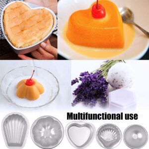 16 Pcs Bath Bomb Mold Kit,8 Sizes DIY Bath Bomb Molds Set Aluminum Alloy Bath Salt Ball Moulds Handmade Crafts Gifts