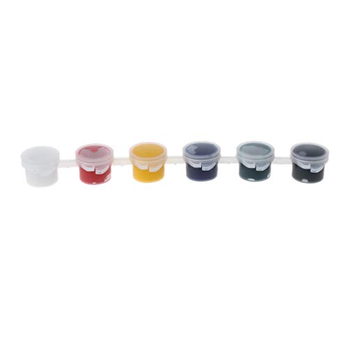 Ankexin 6 Colors Epoxy Resin Color Toning Paste Pigment Kit Handcraft AB Resin Colorant Dye Jewelry Making Tools Colorant