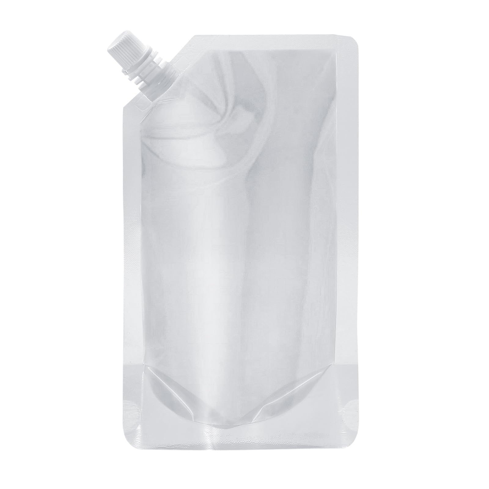 Liquor Flask Concealable And Reusable Cruise Sneak Drink Pouches Travel Drinking Alcohol Plastic Flasks bags with Funnel (16OZ-6PCS)