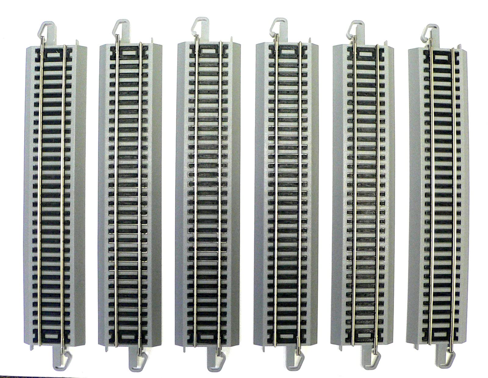 Bachmann HO Scale Bulk EZ-Track w/Nickel Silver Rail 9in Straight (1)