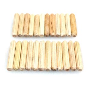 ReplacementScrews Wooden Dowel Pins Compatible with IKEA Part 101375 (Pax Wardrobe) (Pack of 24)