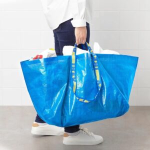 IKEA FRAKTA Carrier bag, large, blue(PACK OF 4)