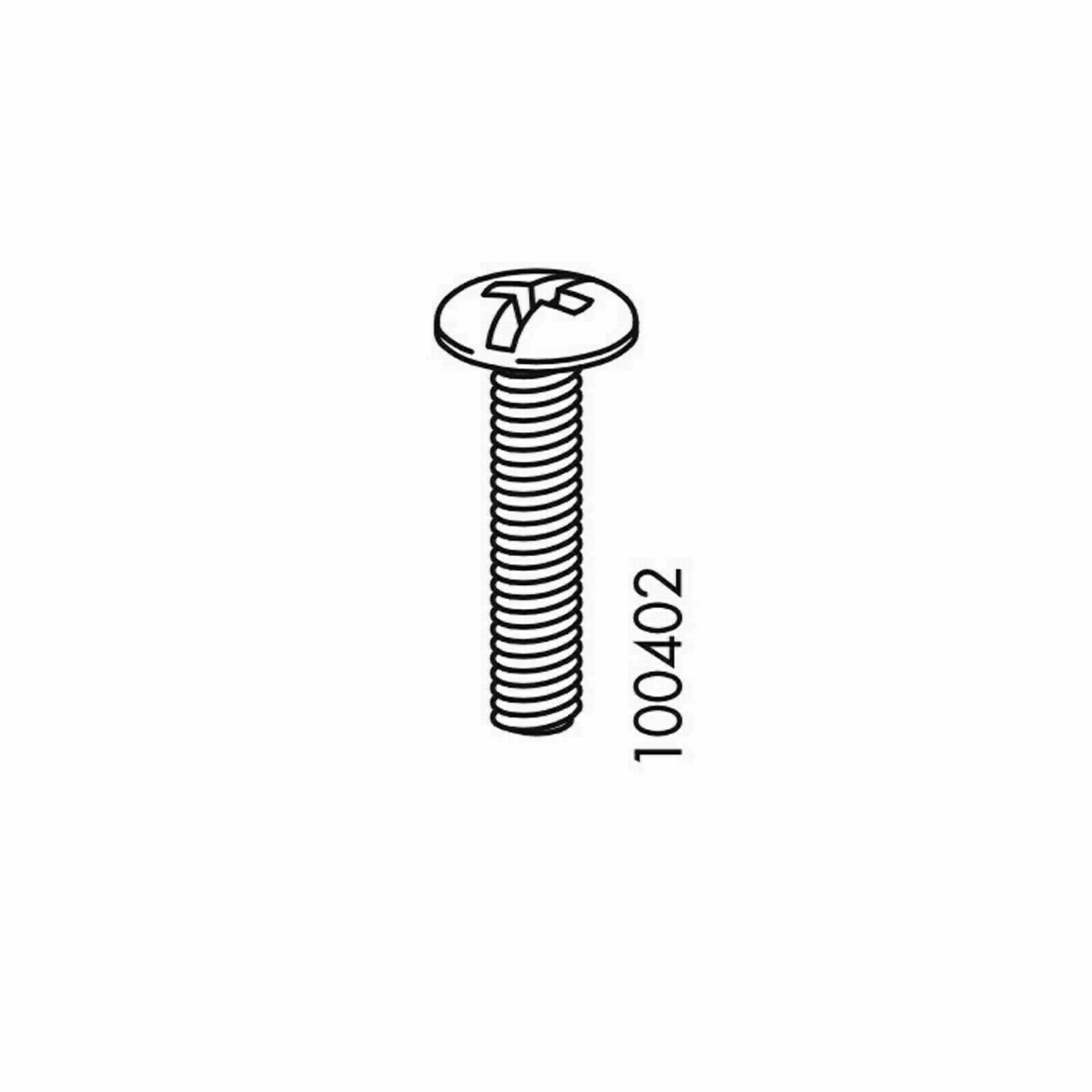 Screws Part # 100402 (6 Pack) for IKEA Furniture Hardware Fittings Parts