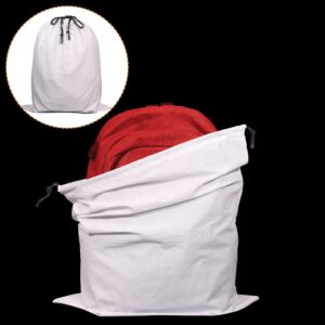 3 Pack Jumbo Drawstring Dust Covers Large Cloth Storage Pouch String Bag for Handbags Purses Shoes