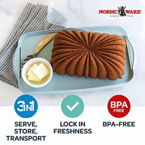 Nordic Ware Cake Keepers Bundle - Loaf Cake Keeper and Bundt Cake Keeper