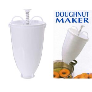 Donut Maker, Pancake & Donut Batter Dispenser Plastic Doughnut Maker Machine Mold DIY Tool Kitchen Pastry Making Bake Ware