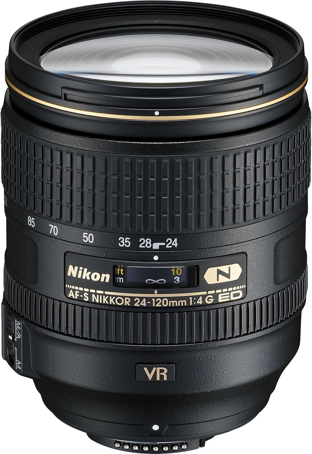 Nikon 24-120mm f/4G ED VR AF-S NIKKOR Lens for Nikon Digital SLR (Renewed)