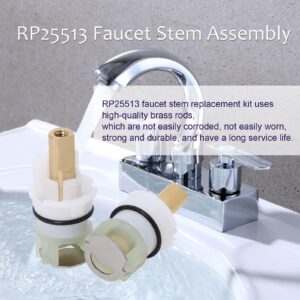 RP25513 Faucet Stem Replacement Kit for Compatible with Delta Faucet, with RP4993 Seat and Spring (2 Pack)