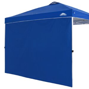 eagle peak sunwall/sidewall for 10x10 straight leg canopy only, 1 sidewall, blue