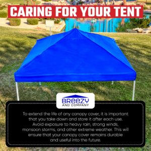 UV Protected Pop Up Canopy Replacement (120 Inches UV)