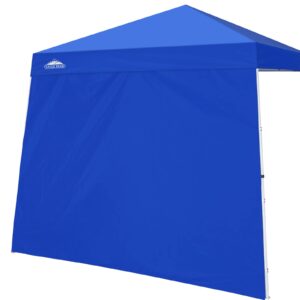 eagle peak sunwall/sidewall for 10x10 slant leg canopy only, 1 sidewall, blue