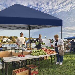 ABCCANOPY Outdoor Easy Pop up Canopy Tent 10X10, Navy Blue