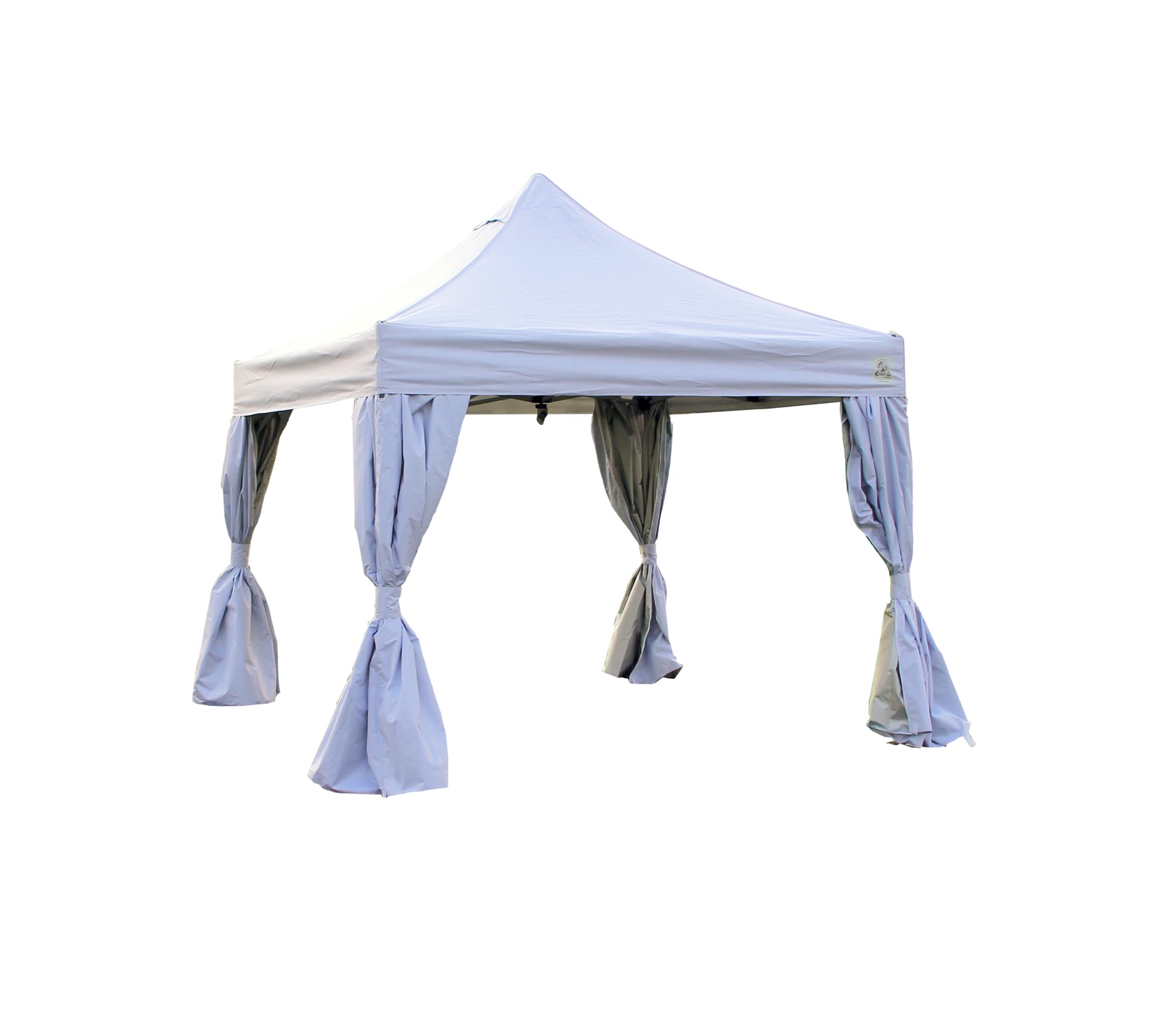 UNDERCOVER X3 10x10 Commercial Canopy Tent – Pop Up Canopy Tent with Sidewalls – Portable Outdoor Canopy Tent (White) – Wheel-Away 10x10 Commercial Canopy Tent