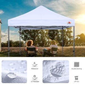 ABCCANOPY Replacement Canopy Top for Pop Up Canopy Tent (10x10, Gray)