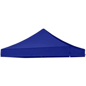 8x8 canopy replacement top, pop up canopy tent for commercial instant outdoor portable patio lawns gazebo outside camping blue