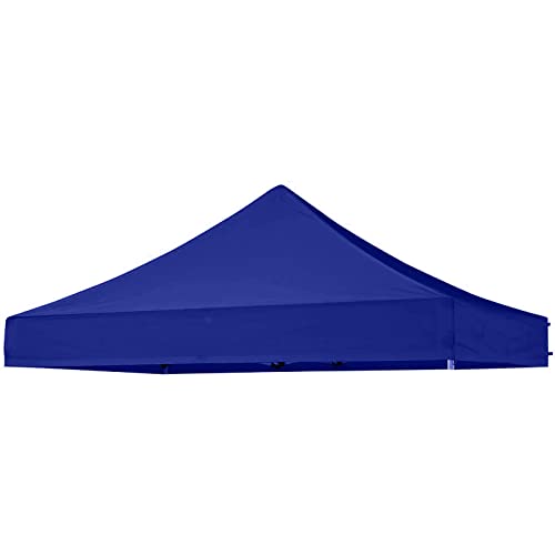 8x8 Canopy Replacement Top, Pop Up Canopy Tent for Commercial Instant Outdoor Portable Patio Lawns Gazebo Outside Camping Blue