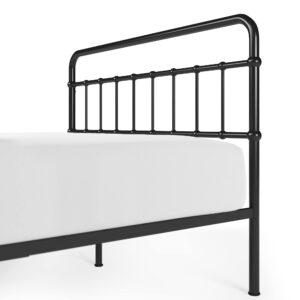 ZINUS Florence Metal Platform Bed Frame / Mattress Foundation / No Box Spring Needed / Easy Assembly, Black, King