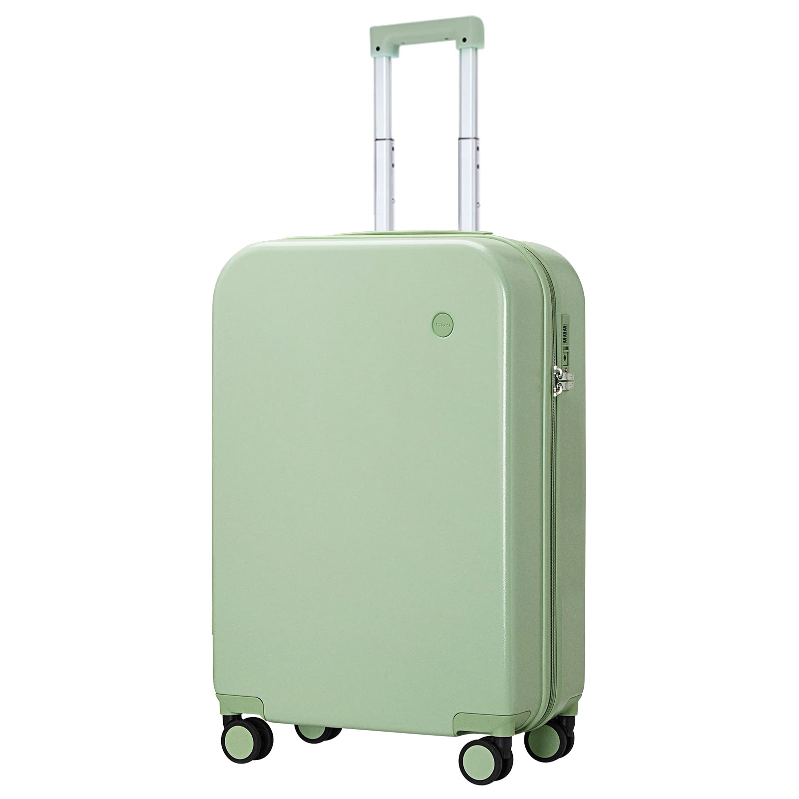 Carry on Luggage, Mixi Suitcase Spinner Wheels Luggage Hardshell Lightweight Rolling Suitcases PC with Cover & TSA Lock for Business Travel