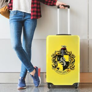 Harry Potter Luggage Carry On Hardshell Rolling Luggage Suitcase with Spinner Wheels Travel Bag Gifts Merchandise Travel Stuff - Hufflepuff