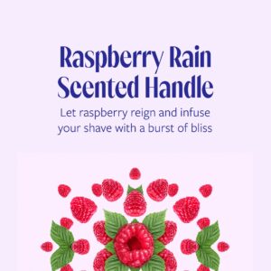 Skintimate Raspberry Rain Disposable Razors for Women, 12 Count Pink