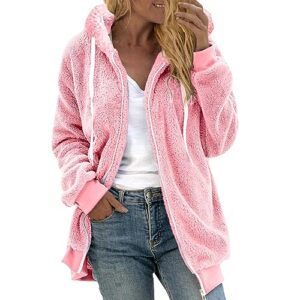 CHUOAND Winter Coats for Women Fuzzy,womens winter tops and sweaters clearance,womens tops sale or clearance,closeouts sale,sale,returns and refunds my orders return center,sales today