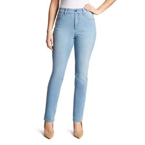 gloria vanderbilt womens amanda classic high rise tapered jean, callisto, 20 plus short