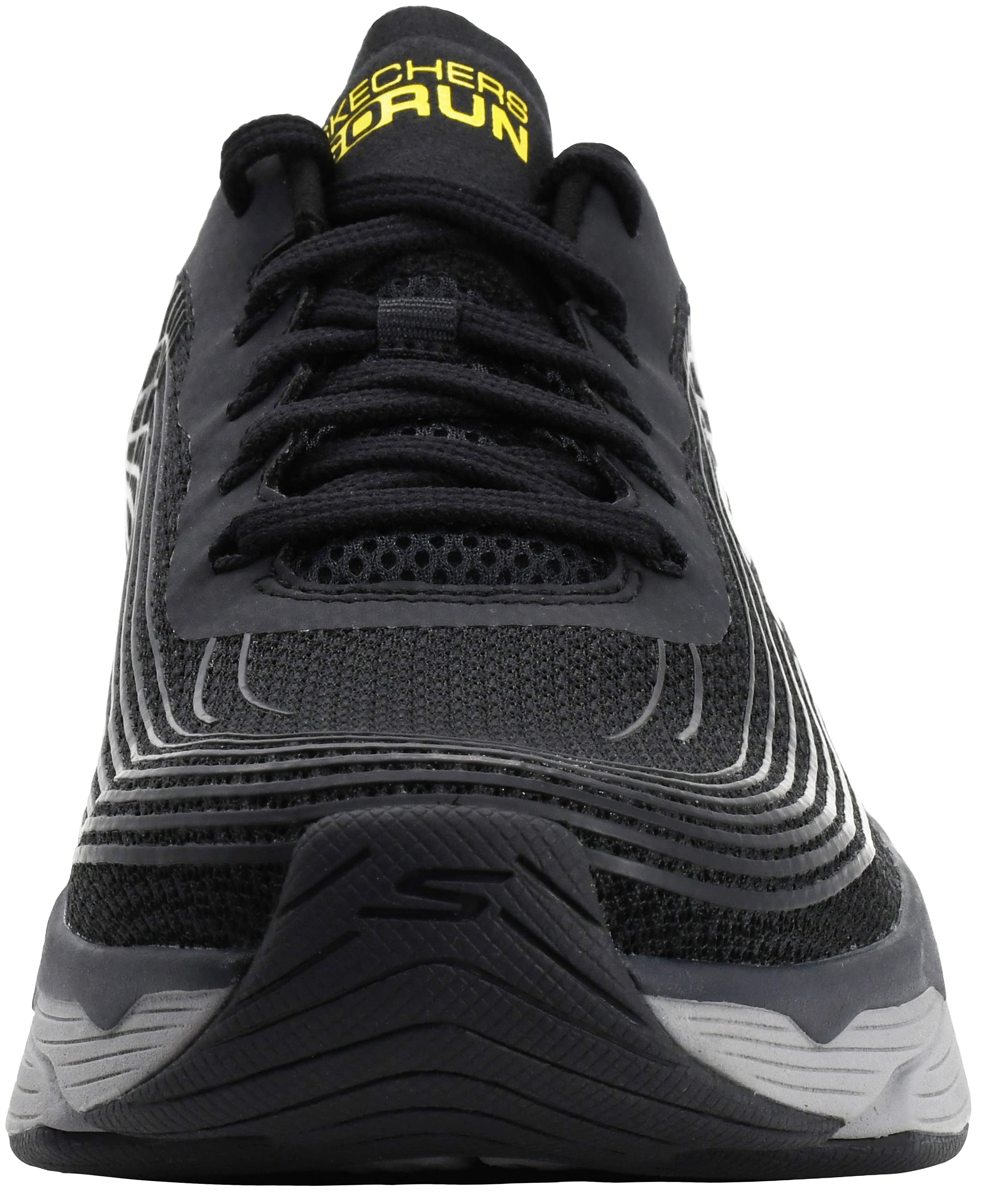 Skechers Men's Max Cushioning Elite-Performance Sneaker Black/Charcoal 8