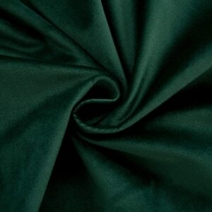 RainRoad Velvet Decorative Throw Pillow Covers Cushion Cover Pillow Case for Sofa Couch Bed Chair,Soft Square Dark Green Throw Pillows 18x18 Inch,Set of 2