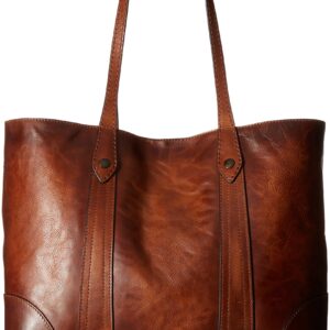 Frye womens Melissa Shopper Shoulder Handbag, Cognac, One Size US