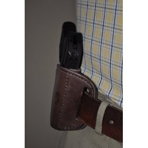 Brown Leather Gun Holster for Ruger SR22