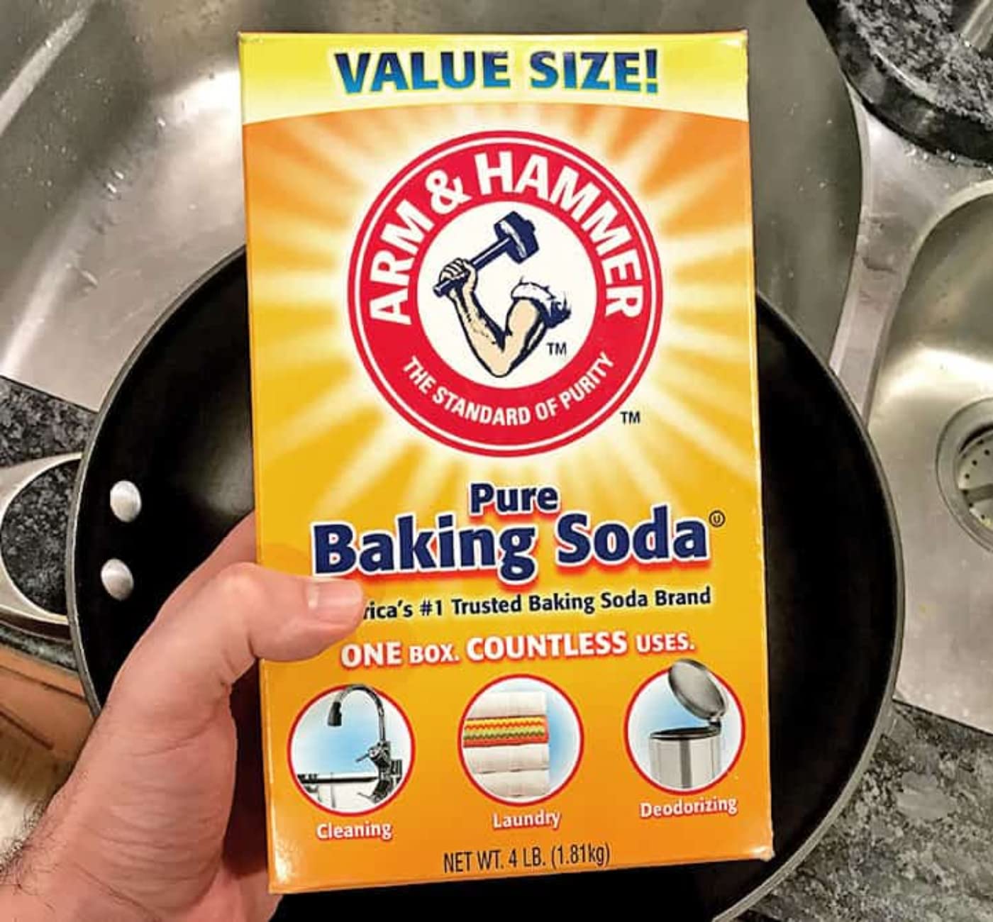 Arm & Hammer Baking Soda Naturally Pure (2-Pack)