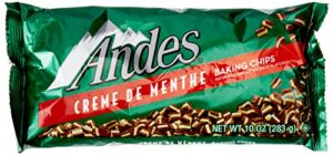 andes creme de menthe baking chips, 10 oz