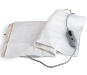 assembled in the usa- thermophore liberty plus - moist heating pad for arthritis, back, neck, shoulder pain and cramps relief - electric with auto shut off, large 14" x 27"