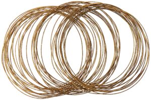 forum novelties gold bangles 50 per pack