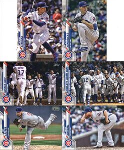 2020 topps complete (series 1 & 2) chicago cubs team set of 24 cards: kyle hendricks(#26), albert almora(#37), anthony rizzo(#51), nico hoerner(#70), danny hultzen(#103), kyle schwarber(#119), jose quintana(#139), craig kimbrel(#177), robel garcia(#283),