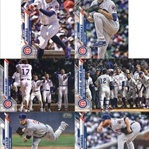 2020 Topps Complete (Series 1 & 2) Chicago Cubs Team Set of 24 Cards: Kyle Hendricks(#26), Albert Almora(#37), Anthony Rizzo(#51), Nico Hoerner(#70), Danny Hultzen(#103), Kyle Schwarber(#119), Jose Quintana(#139), Craig Kimbrel(#177), Robel Garcia(#283),