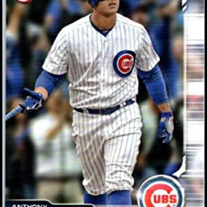 Baseball MLB 2019 Bowman #18 Anthony Rizzo #18 NM+ Cubs