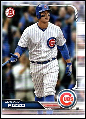 Baseball MLB 2019 Bowman #18 Anthony Rizzo #18 NM+ Cubs