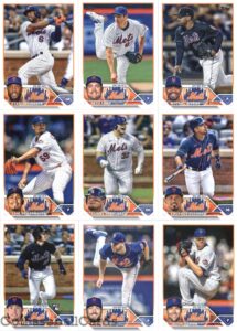 2023 topps complete set (series 1 & 2) new york mets team set of 25 cards: pete alonso(#20), max scherzer(#21), jacob degrom(#48), darin ruf(#70), tylor megill(#83), brett baty(#89), eduardo escobar(#118), daniel vogelbach(#147), carlos carrasco(#161), my